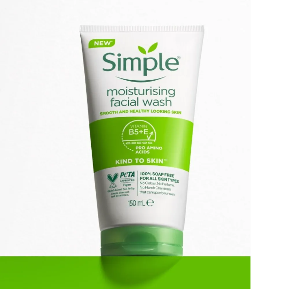 Simple Moisturising Facial Wash 150ml