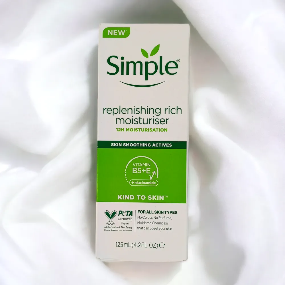 Simple Kind to Skin Replenishing Rich Moisturizer-125 ml