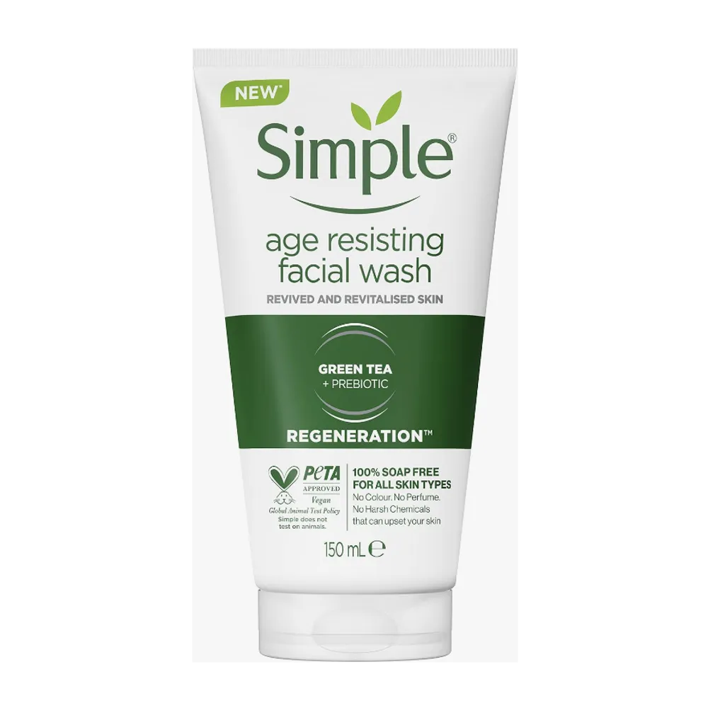 Simple Regeneration Age Resisting Facial Wash 150 ml