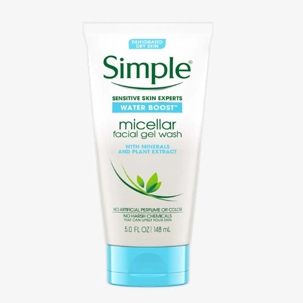 Simple Water Boost Micellar Facial Gel Wash- 150 ml