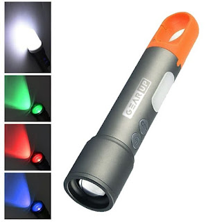 Multifunctional Rechargeable Torch Flashlight